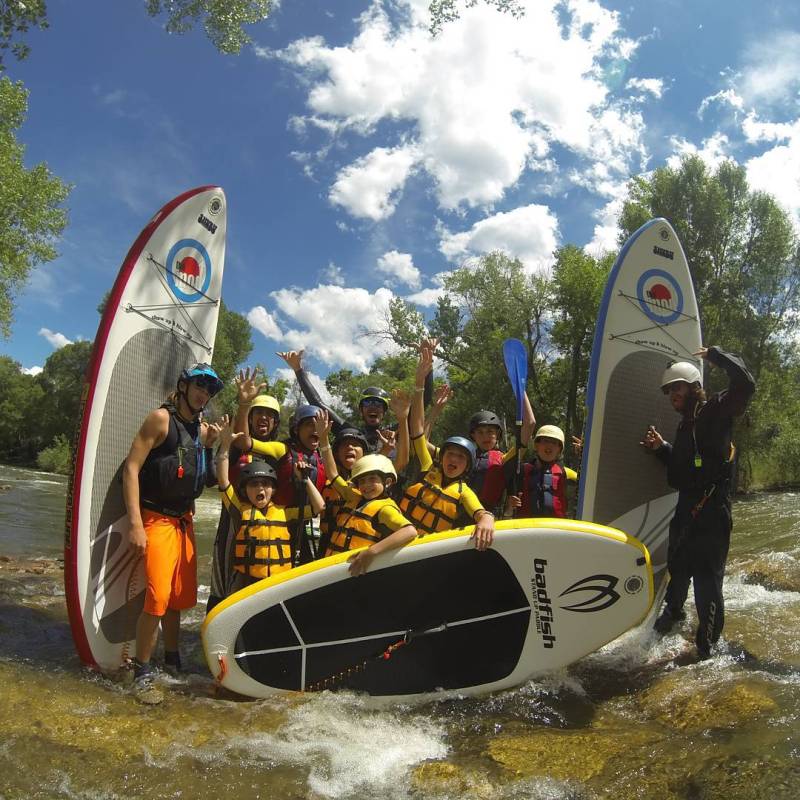 a group of people on a boat