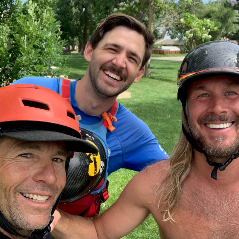 a man wearing a baseball hat